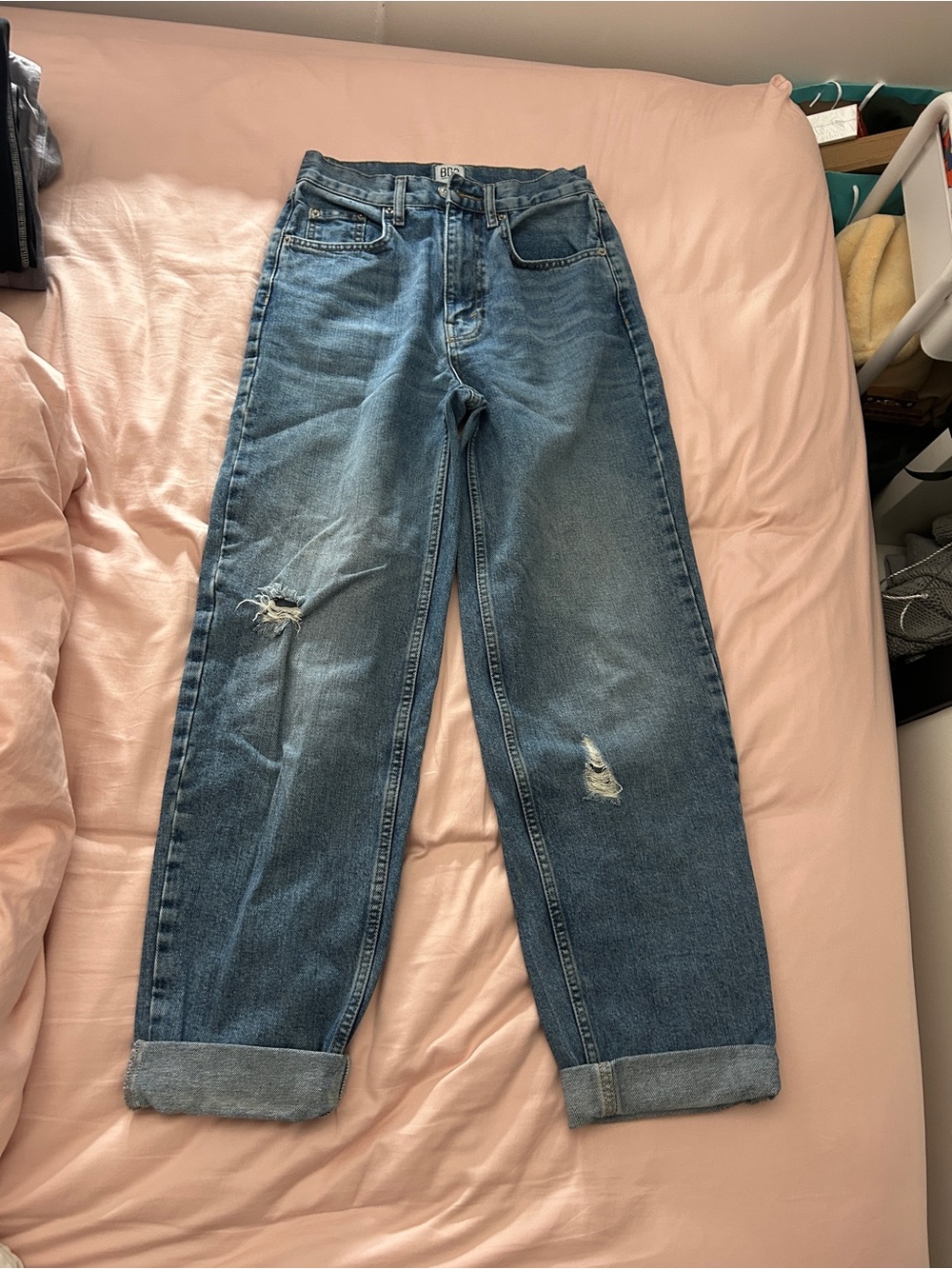 BDG High Rise Baggy Jeans